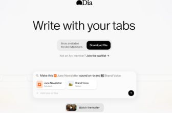 Dia – AI Powered Browser